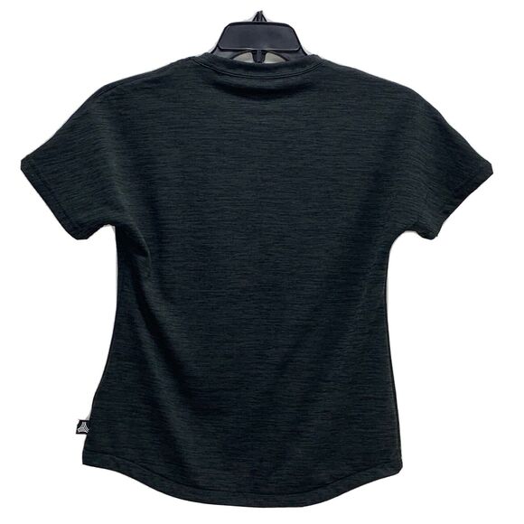 Adidas women's climalite short sleeve T-shirt size S Gray - Picture 5 of 5